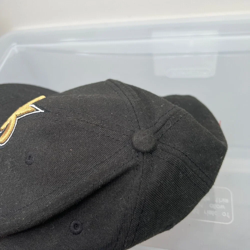 New Era New Orleans Saints Hat Mens Black Strap‎ Baseball Cap NFL Football Logo